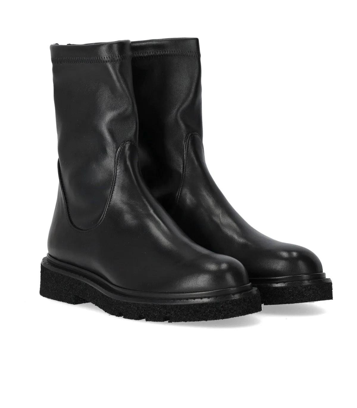 Guglielmo Rotta Stiefel - GUGLIELMO ROTTA KREMS SCHWARZE STIEFELETTE - Gr. 38_IT - in Schwarz - für Damen