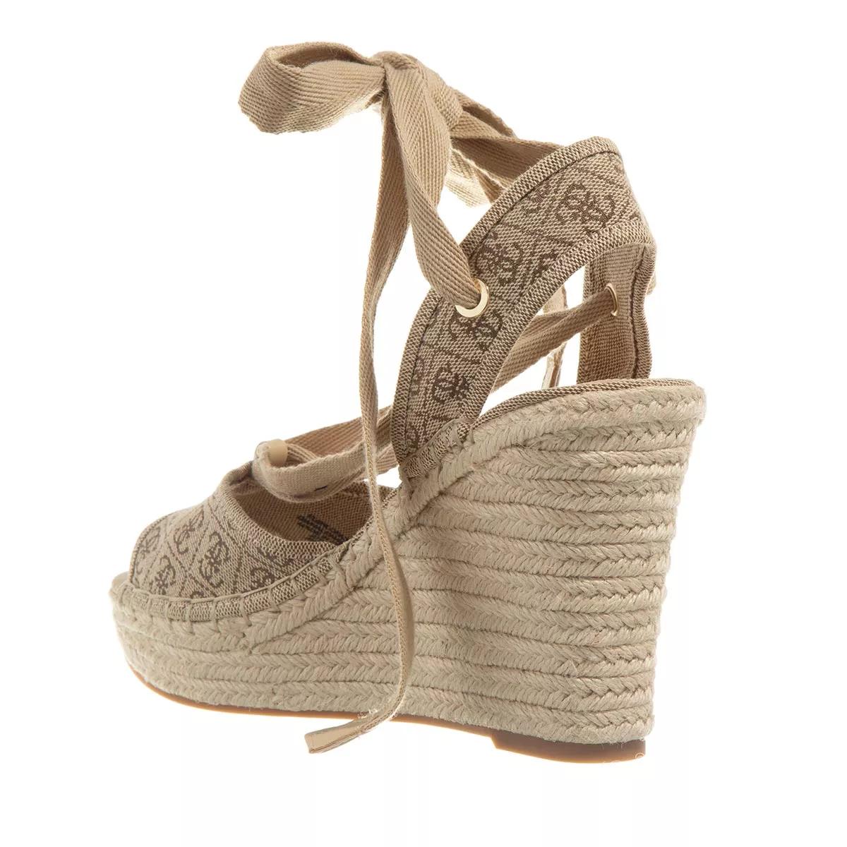 Guess lace 2024 up wedges