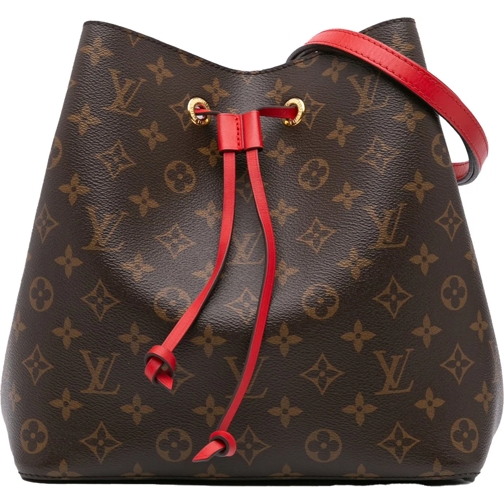 Louis Vuitton Fourre-tout 2021-2024 Monogram Braided Neonoe MM braun