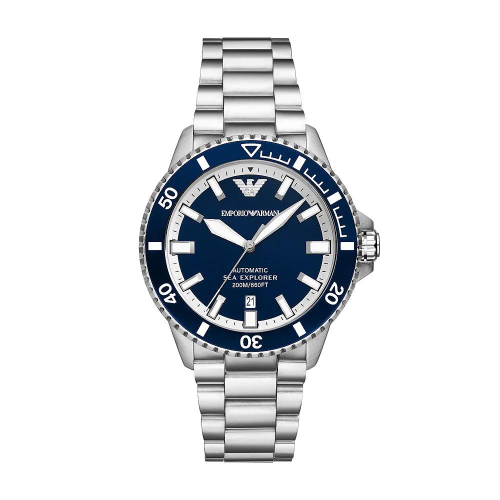 Emporio Armani Uhren - Emporio Armani Sea Explorer Men%27s Watch AR60079 - Gr. unisize - in Silber - für Damen