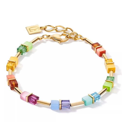 COEUR DE LION Bracelet Multicolor Rainbow-Gold Armband