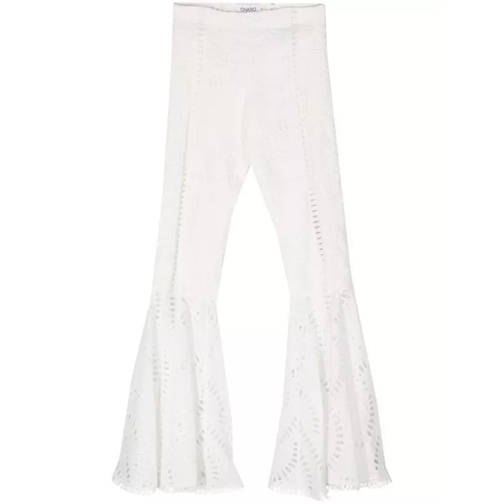 Charo Ruiz Ibiza Flared Pants White 