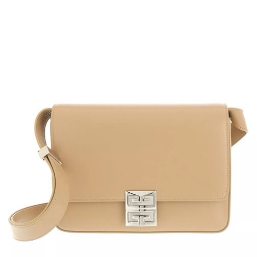 Givenchy Medium 4G Box Crossbody Bag Leather Beige Borsetta a tracolla
