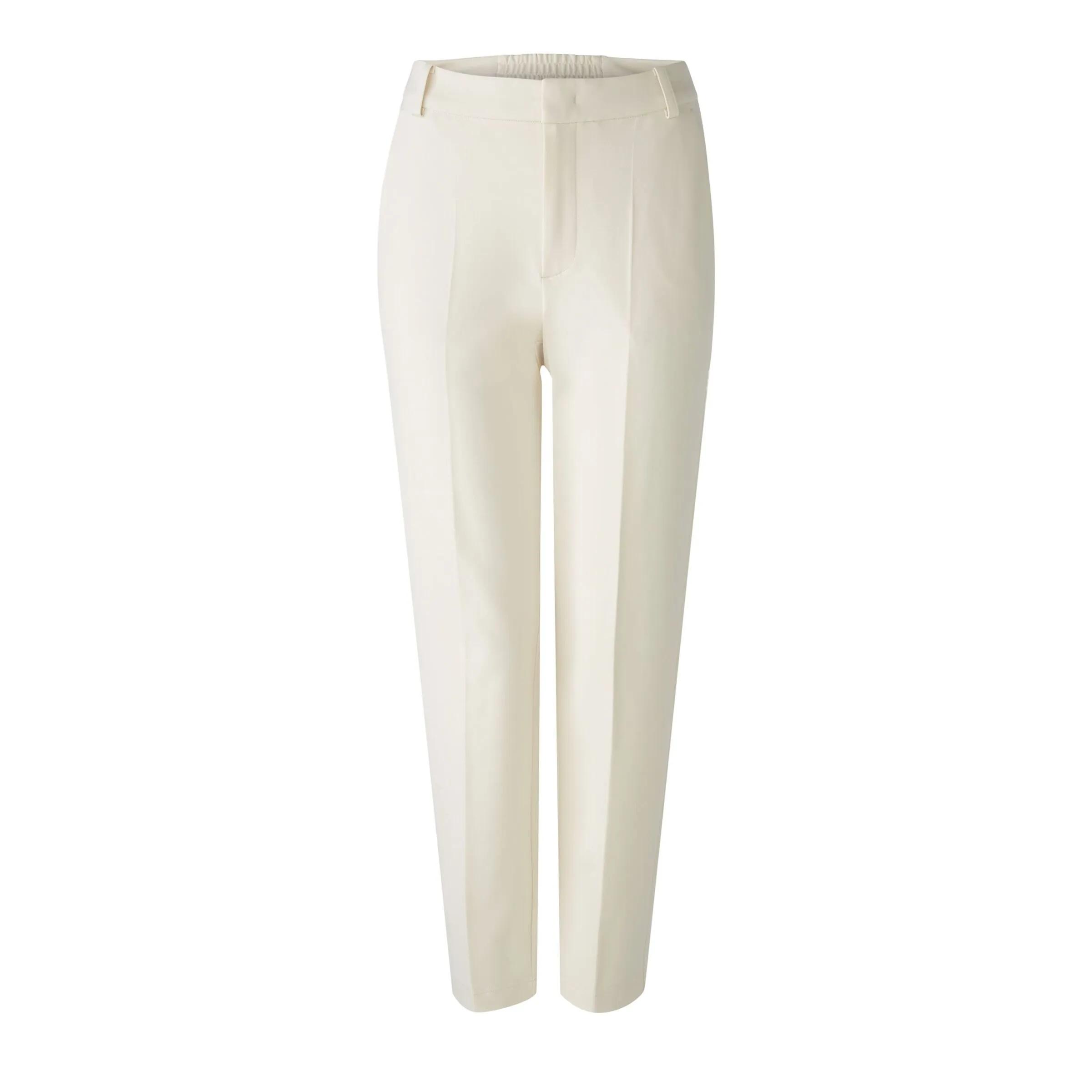 Thumbnail - Oui - Jerseyhose FEYLIA - Größe 36 DAMEN - creme
