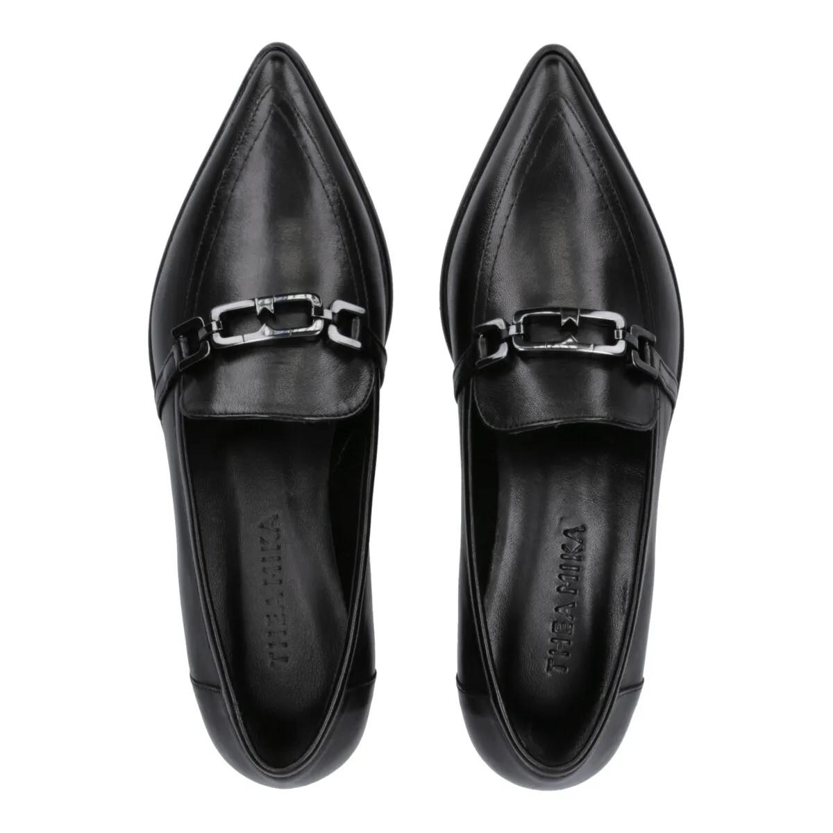 Thumbnail - Thea Mika Slipper & Pantoletten - Mokassins - Gr. 38 (EU) - in Schwarz - für Damen