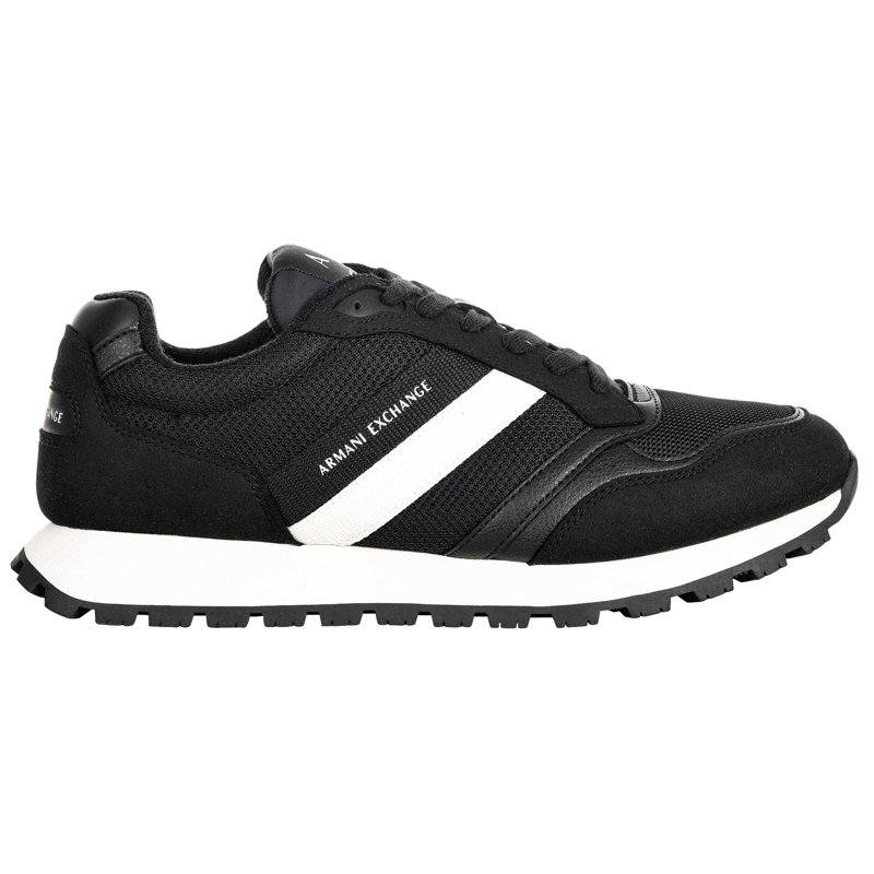 Armani Exchange Low-Top-Sneaker SNEAKER DROP MICROSUEDE 1er Pack schwarz(Image 7)