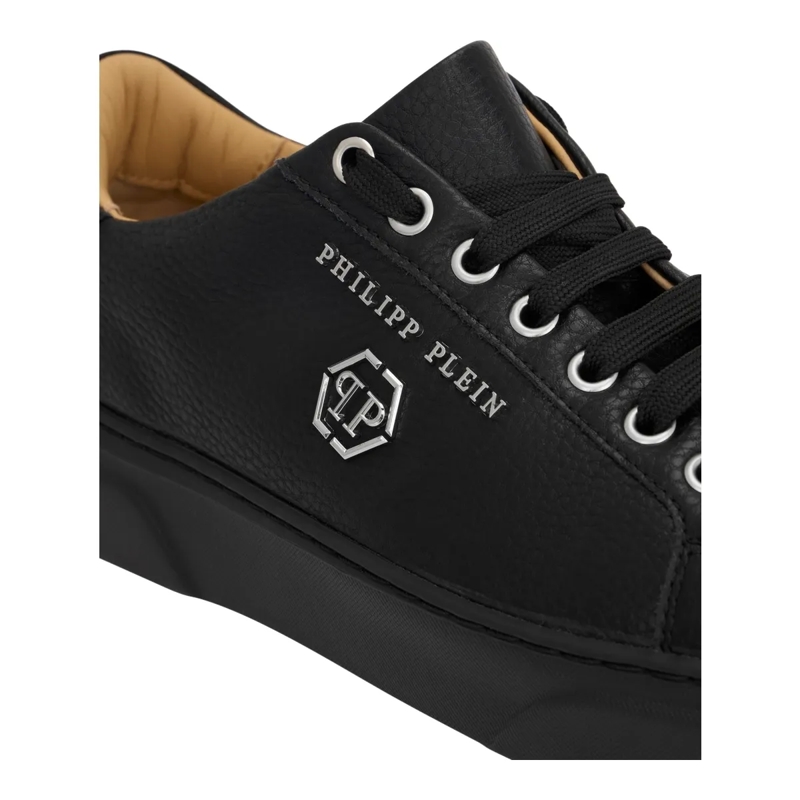 Philipp Plein Low-Top-Sneaker Lo-Top Turnschuhe Hexagon schwarz(Image 5)