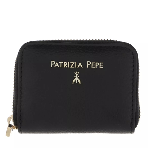 Patrizia Pepe Wallet Nero Portemonnaie mit Zip-Around-Reißverschluss