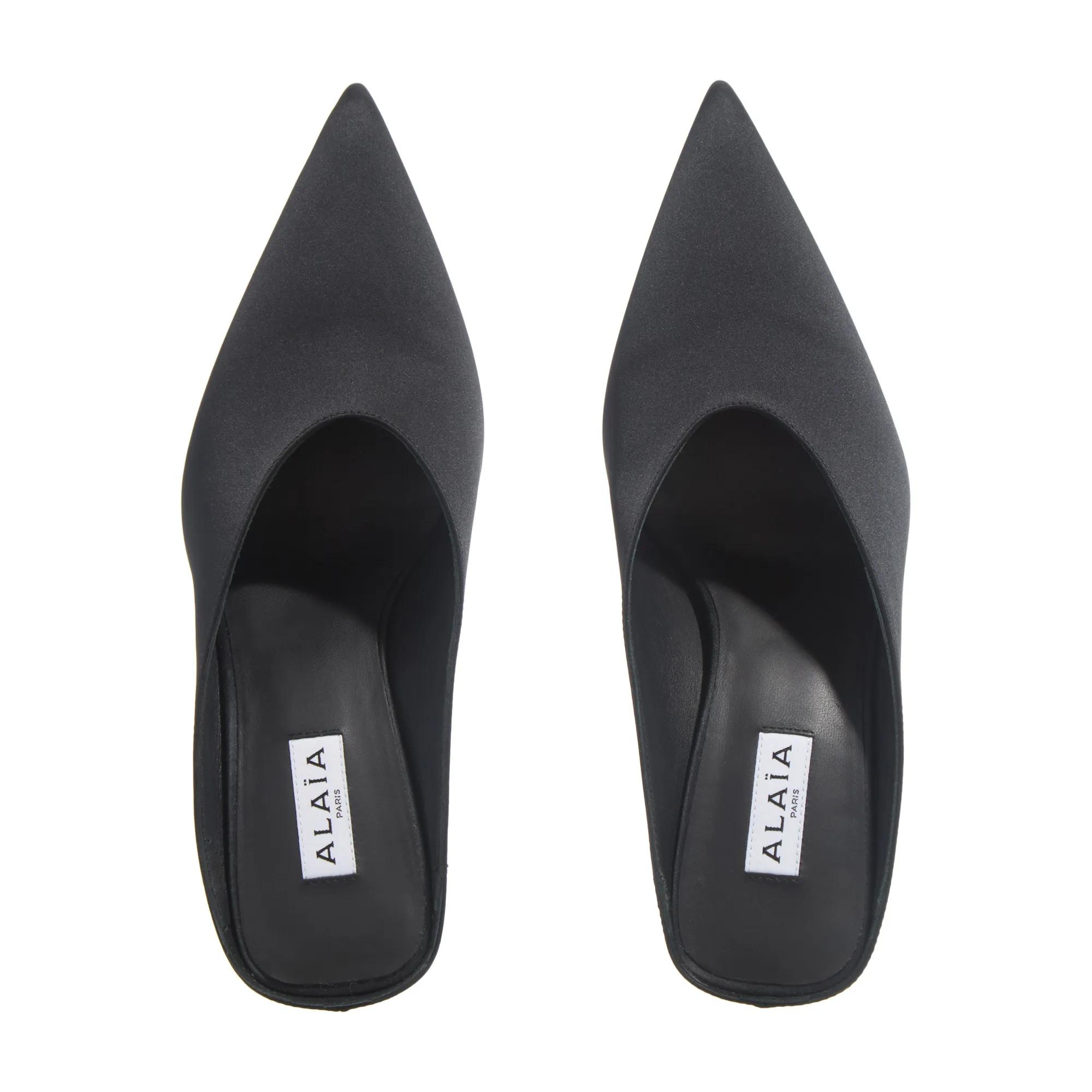 Thumbnail - Alaia Sandalen - Wdge Mules - Gr. 41 (EU) - in Schwarz - für Damen