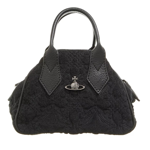 Vivienne Westwood Towelling Mini Yasmine Black Liten väska