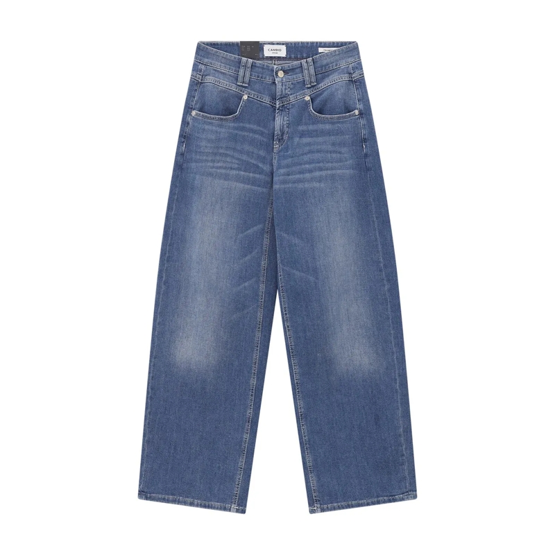 Cambio Jeans Wide-Leg Jeans Odele blau
