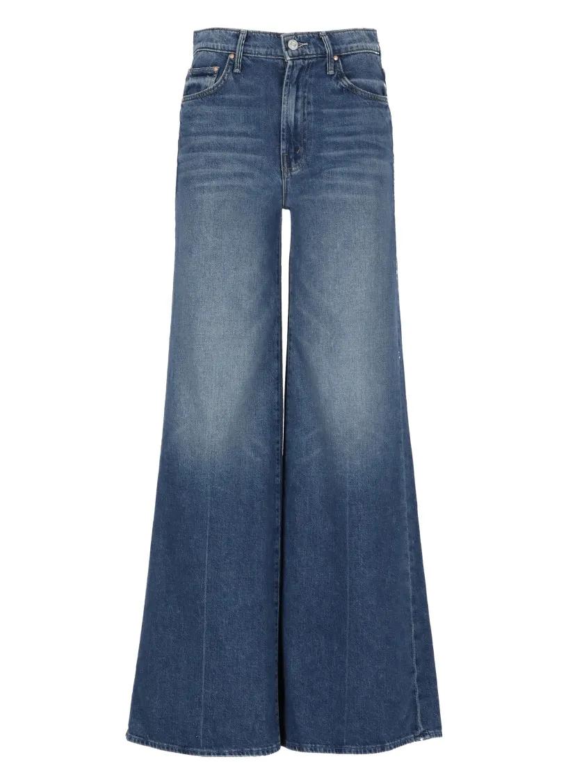 Thumbnail - Mother - Blue The Undercover Sneak Jeans - Größe 31 - blau