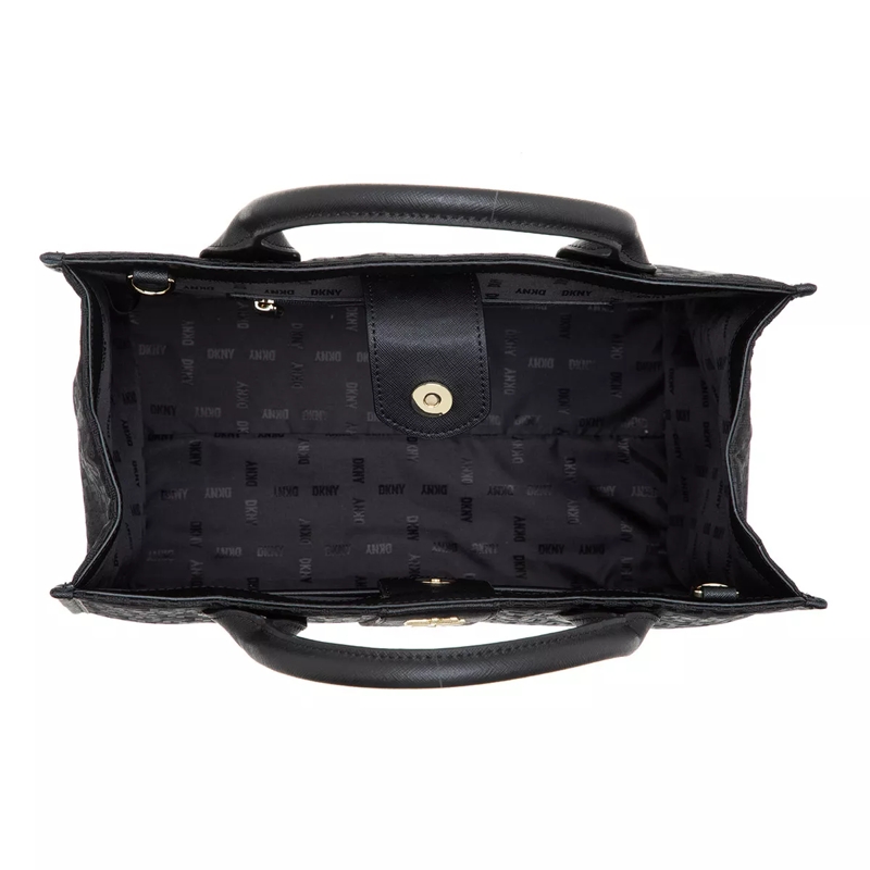 DKNY Fourre-tout Carol Medium Tote Black/Black(Image 6)