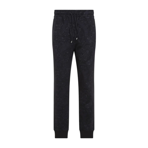 Etro Pantalon de jogging Coulisse Blue Cotton Jogger Blue