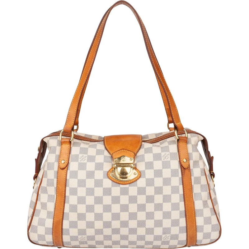Louis Vuitton Tote Louis Vuitton Damier Azur Monogram Stresa PM Shoul weiß