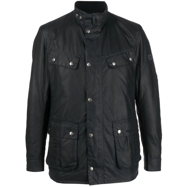 Barbour duke jacket navy discount