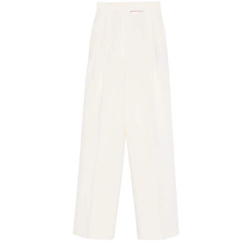 Róhe  High-Waisted Tailored Trousers White