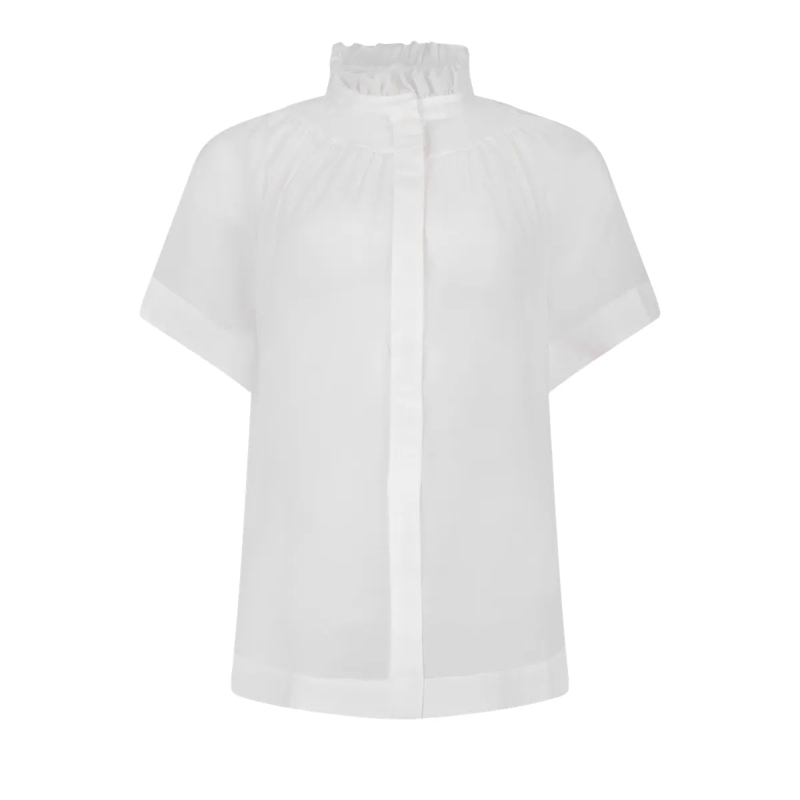 Helene Galwas Bluse Bluse IDIS weiss