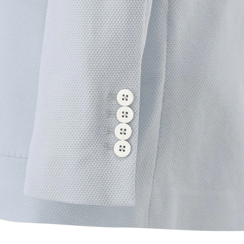 CIRCOLO 1901 Übergangsmantel Langer Blazer blau(Image 4)
