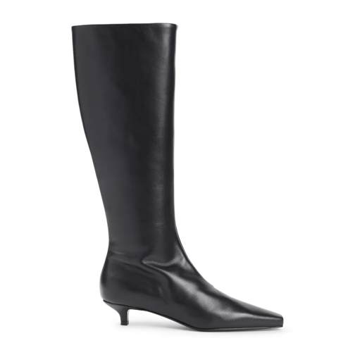 TOTEME The Slim Knee-High Boots Black Stivale