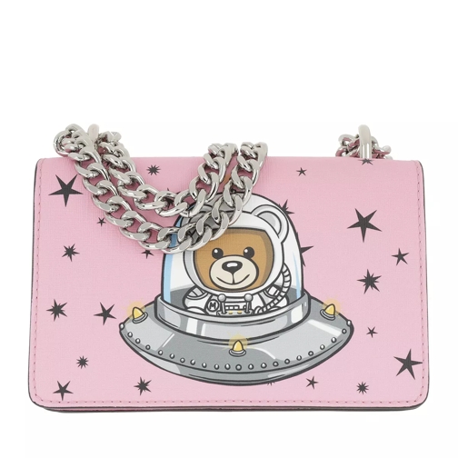 Moschino Astronaut Bear Crossbody Bag Pink Sac à bandoulière