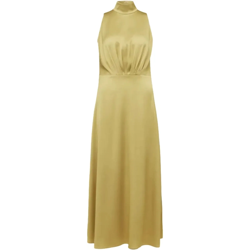 DRYKORN Midikleid Drykorn Amabel Jurken Oker Geel 130065 Amabel gelb