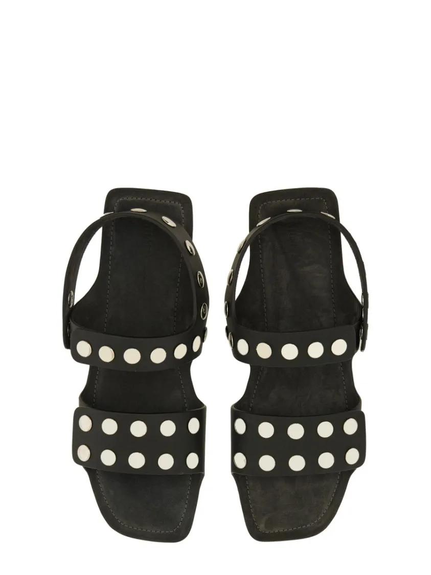 Thumbnail - Khaite Sandalen - "Boden" Sandal - Gr. 38,5 (EU) - in Schwarz - für Damen