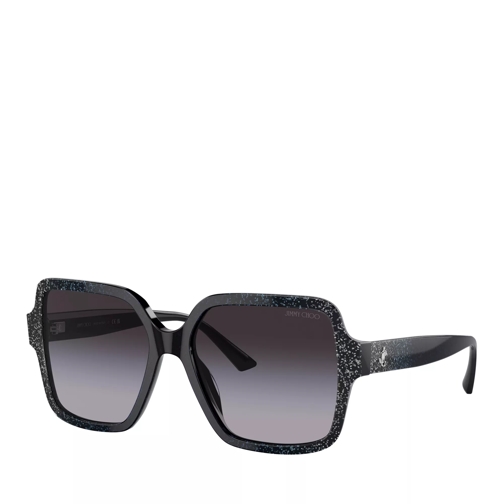 Jimmy Choo 0JC5005 55 50418G Black Gradient Glitter Sunglasses