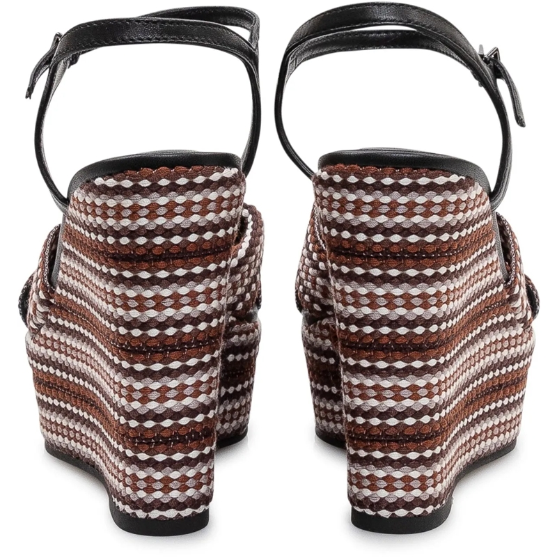 Steve Madden Slides Sandali con Zeppa e Fasce Incrociate braun(Image 3)