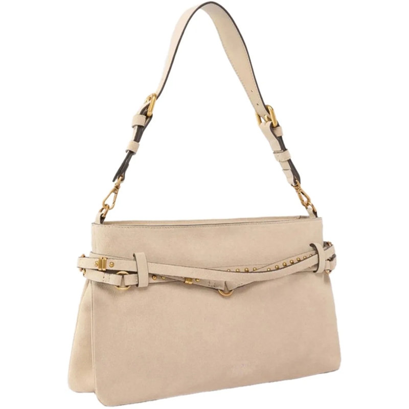 Pinko Tote Shoulder Bags Beige beige(Image 2)