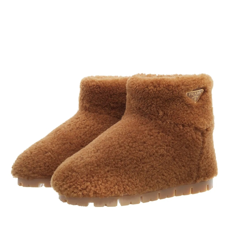 Prada Winterboots Boots with Shearling Caramel(Image 3)