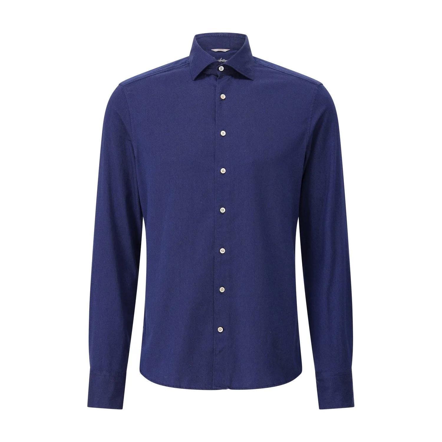 STENSTRÖMS - Slim-Fit Hemd aus Baumwolle - Größe L - blau