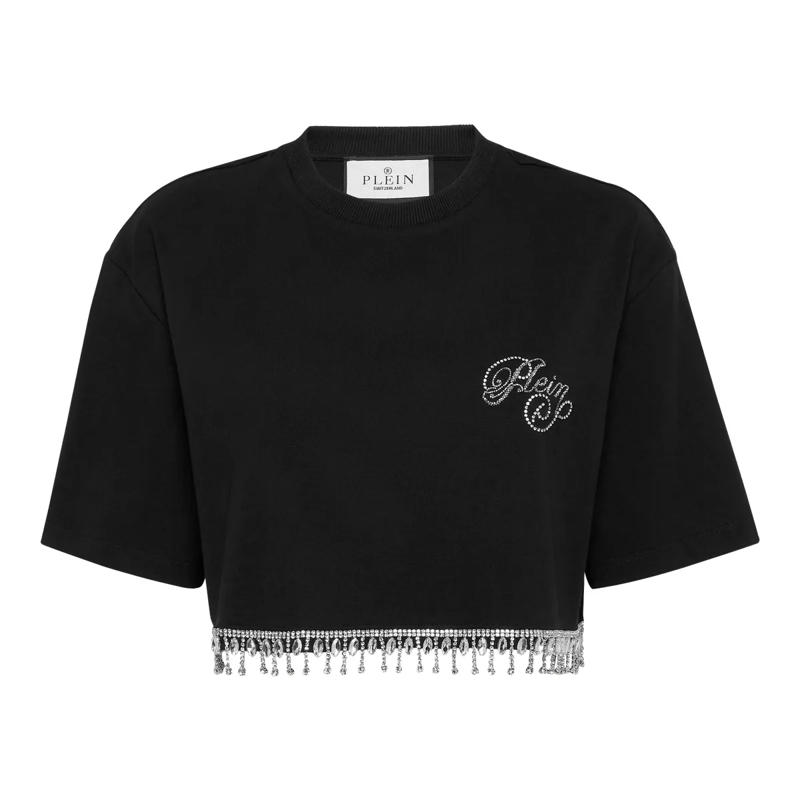 Philipp Plein T-Shirt T-Shirt Signature schwarz