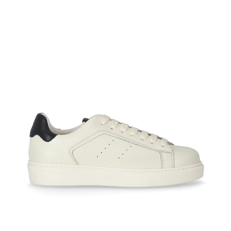 Doucal's Sneaker basse Katay Cream Sneaker White