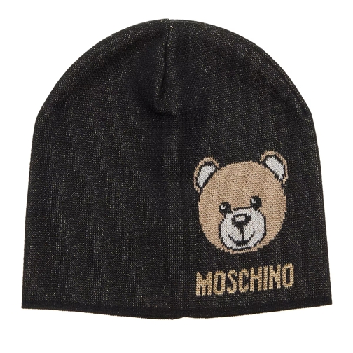 Moschino Hat Black Berretto