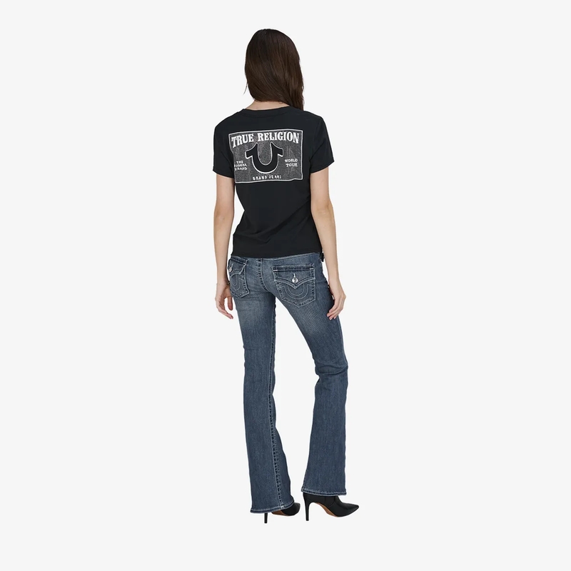 True Religion Jeans Jeans BECCA Bootcut blau(Image 7)