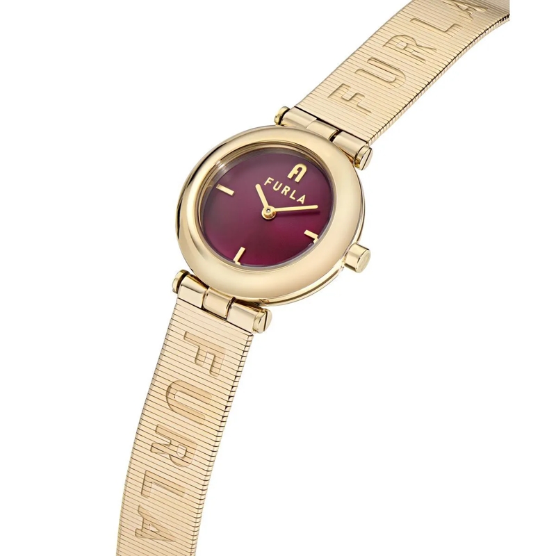 Furla Quarzuhr Quarz-Analoguhr Furla Piuma gold(Image 3)