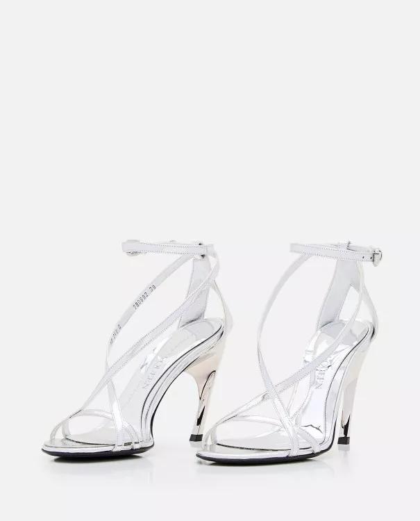 Thumbnail - Alexander McQueen Sandalen - Sandal W/Metal Heel - Gr. 36 (EU) - in Weiß - für Damen