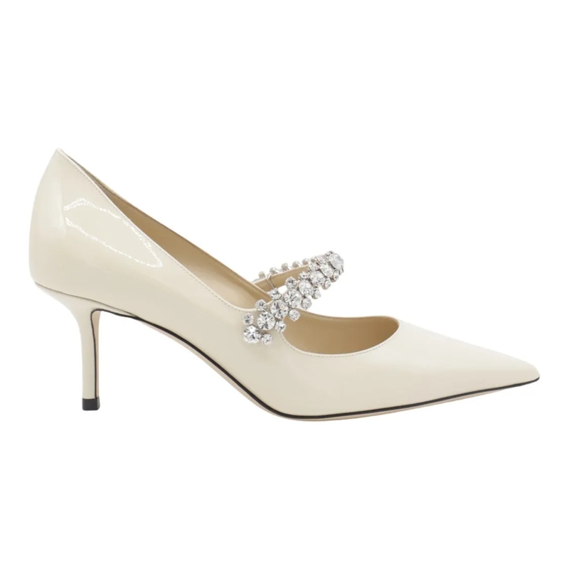 Jimmy Choo Escarpins Pointed-Toe Pump With Mid-Height Stiletto Neutrals