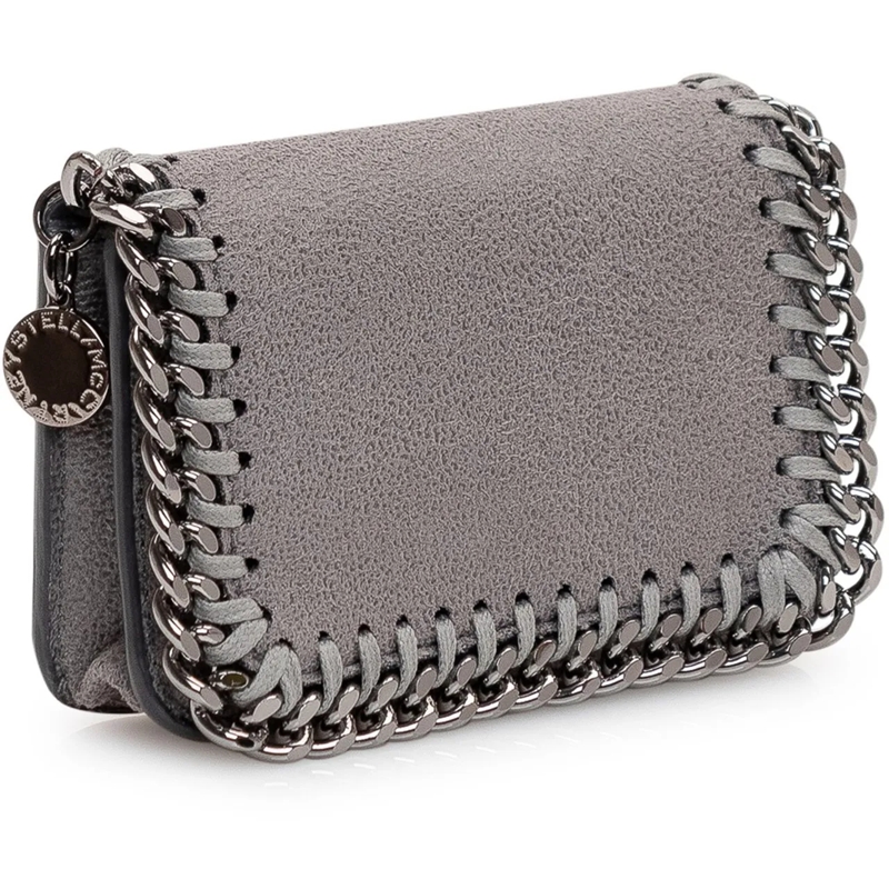 Stella McCartney Geldbörse Portacarte Falabella taupe(Image 2)