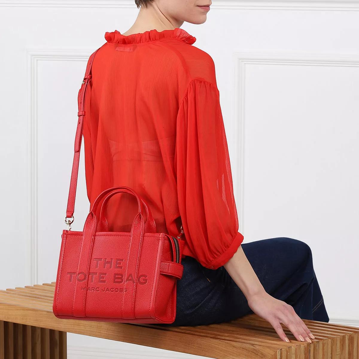 Red mini best sale tote bag