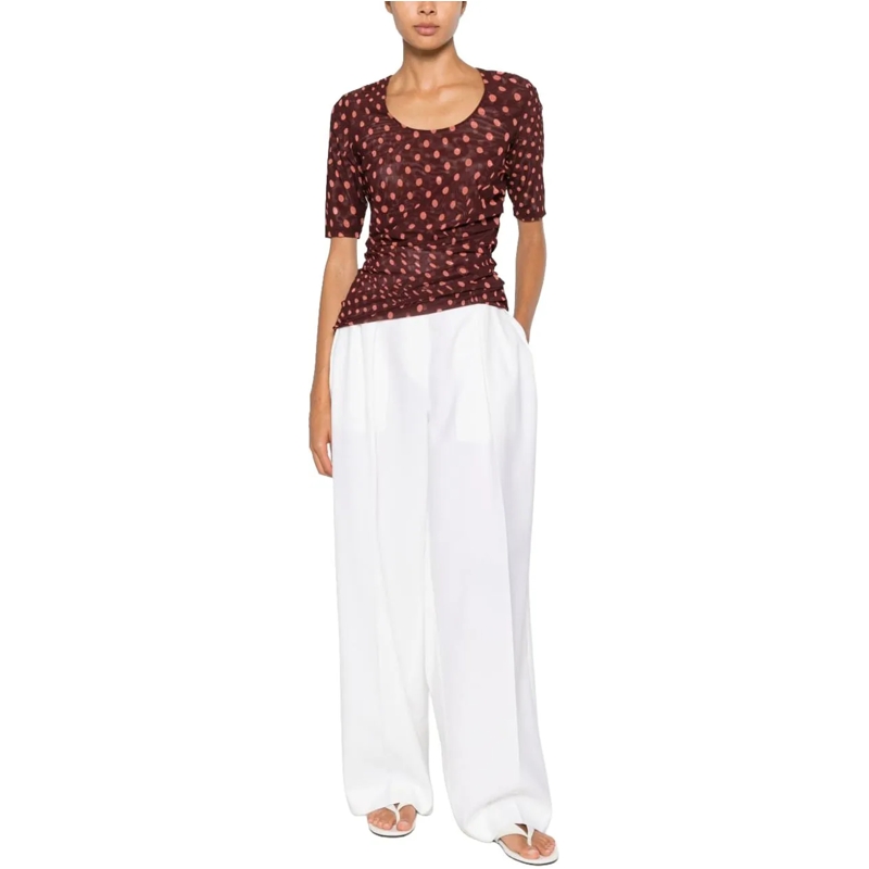 Stella McCartney T-shirt Top Bordeaux braun(Image 2)