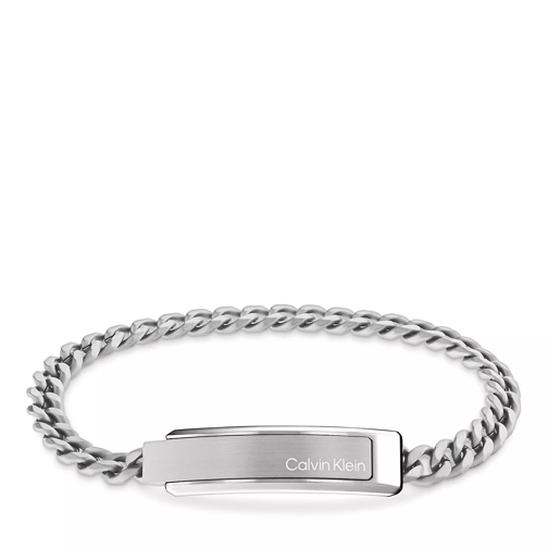 Calvin Klein Iconic ID Bracelet Silver Armband