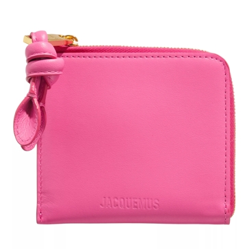 [Jacquemus] Le Peach Coin Wallet - Pink / ☆送料込☆ Jacquemus Women Wallet Neon Pink | Purse