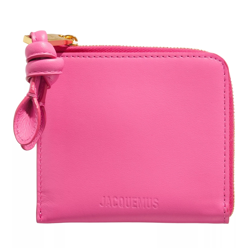Jacquemus Geldbörse Women Wallet Neon Pink