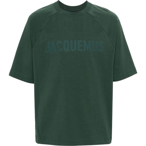 Jacquemus  LE TSHIRT TYPO DARK GREEN grün