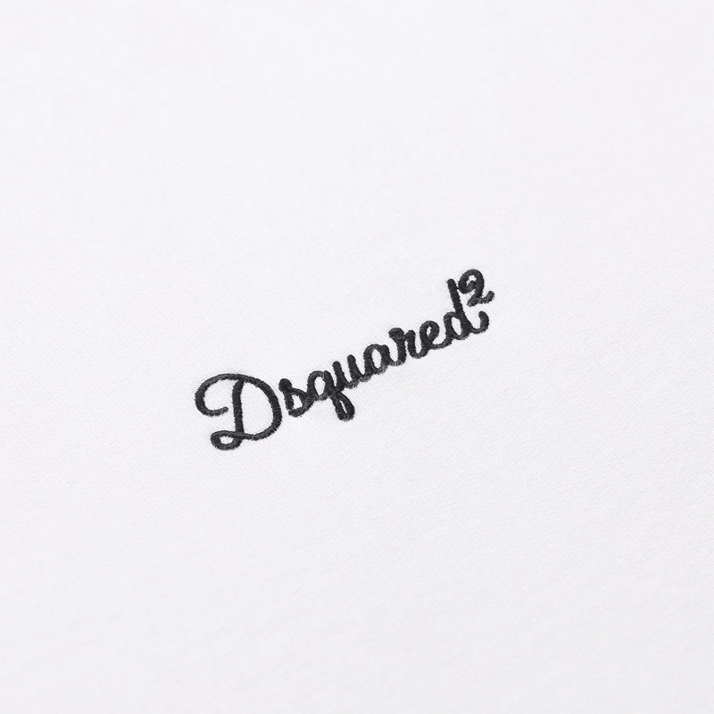 Dsquared2  Sweatshirt mit Logo-Stickerei weiß(Image 4)