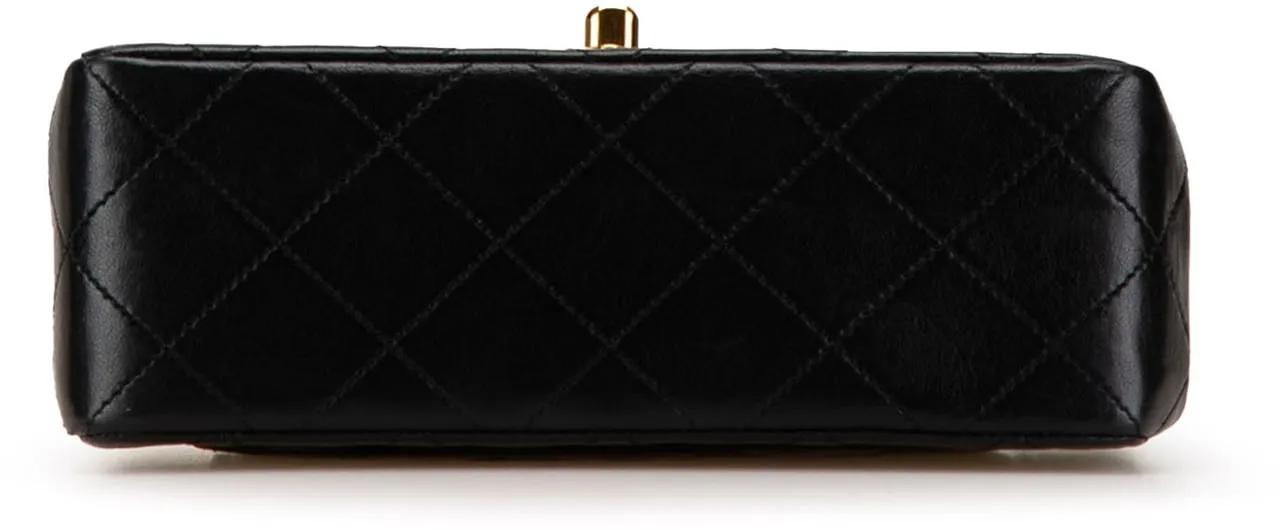 Thumbnail - Chanel Hobo Bags - Small Square Quilted Lambskin Flap - Gr. unisize - in Schwarz - für Damen