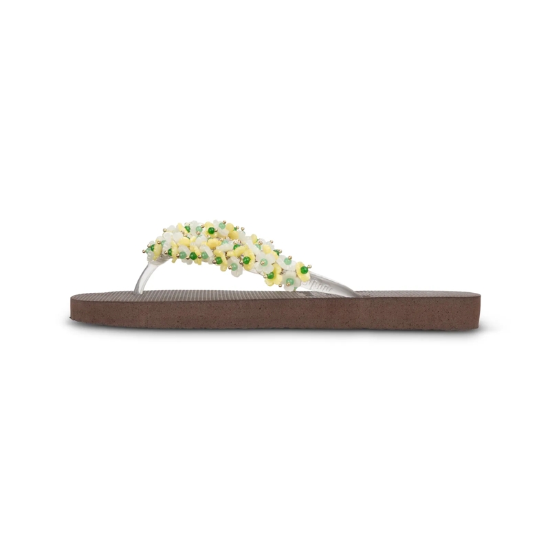 UZURII Flip Flops flip flop Tulum Bloom Yellow mocca(Image 13)