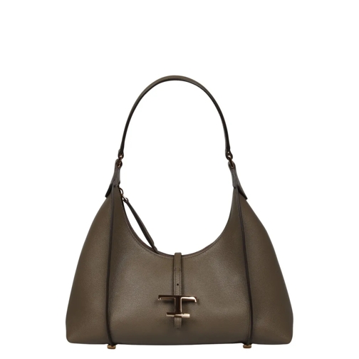 Tod's Sac à bandoulière T-Timeless Hobo Mini Bag Grey